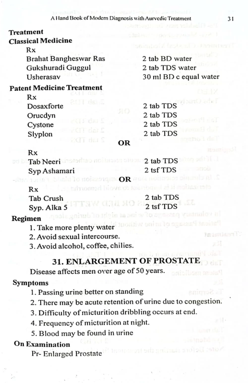 A Hand Book Of Modern Diagnosis with Ayurvedic Treatment
